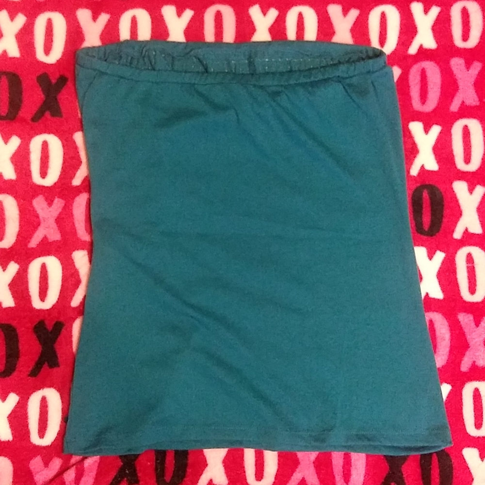Turquoise Sequins Tube Top💃 - Picture 2 of 3